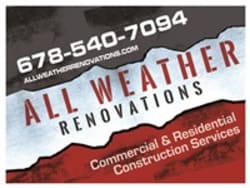 ALL WEATHER RENOVATIONS