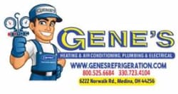 Gene’s Refrigeration Heating & Air Conditioning, Plumbing & Electrical