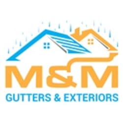 M and M GUTTERS  and  EXTERIORS