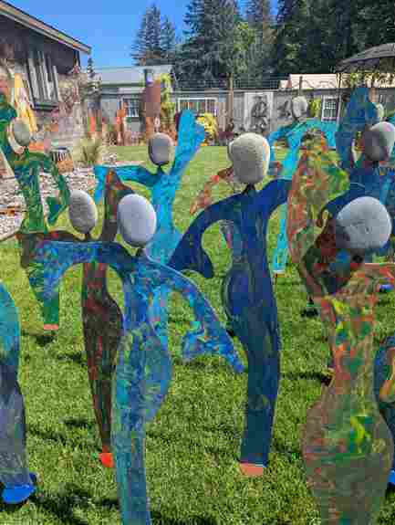 Solar light Spheres<br />Lg. $50<br />Med $45<br />Sm$40