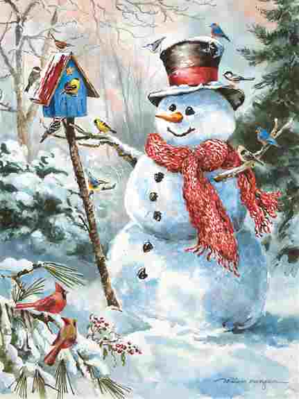 Frosty's Feathered Friends 500 Piece Puzzle