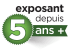 exposant deupis 5 ans