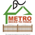 Metro Decks to Fence