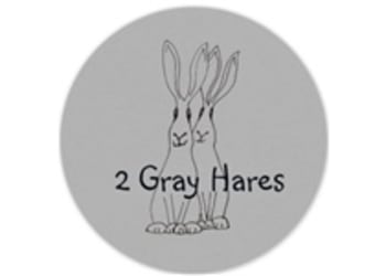 2 Gray Hares