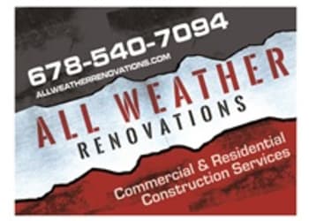 ALL WEATHER RENOVATIONS