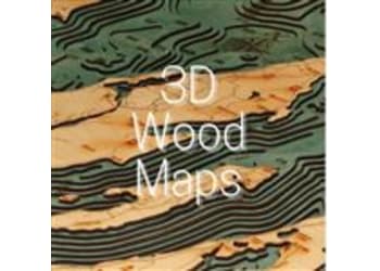 3D Wood Maps - Bella Maps