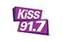 Kiss 91.7 logo