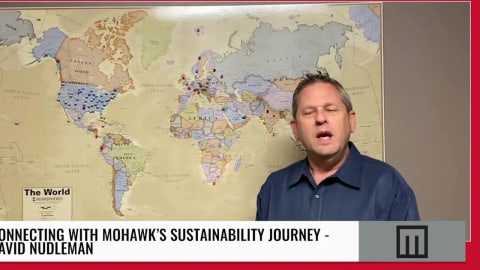 Connecting with Mohawk’s Sustainability Journey – David Nudleman