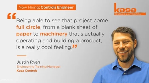 Kasa Controls Job Opportunity: Controls Engineer, Being a Hands-On Piece of the Kasa Culture