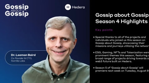 Concluding Season Four of “Gossip About Gossip,” With a Deep Dive into the Future of Blockchain Technology
