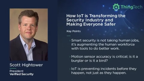 How IoT is Transforming the Security Industry and Making Everyone Safer