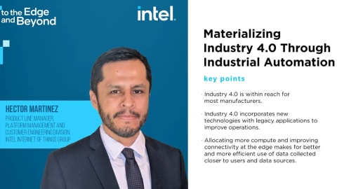 Materializing Industry 4.0 Through Industrial Automation