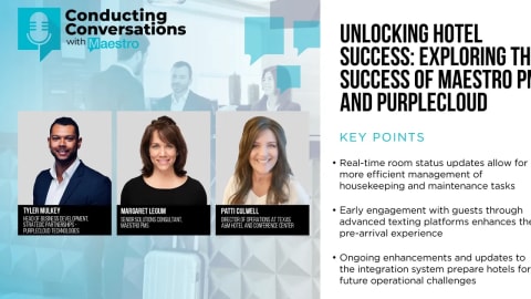 Unlocking Hotel Success: Exploring the Success of Maestro PMS and PurpleCloud Integration