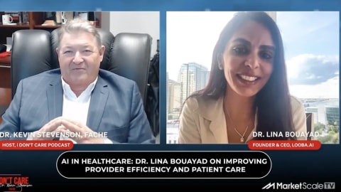 AI in Healthcare: Dr. Lina Bouayad on Improving Provider Efficiency and Patient Care
