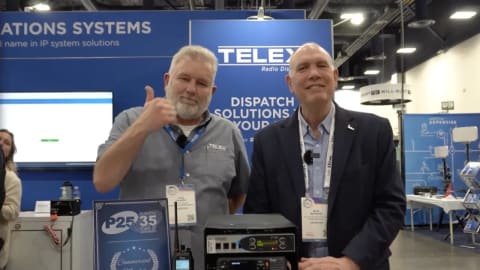 New Telex-Icom Compatibility Enables Channel Change, ANI, and Emergency Decode from Dispatch