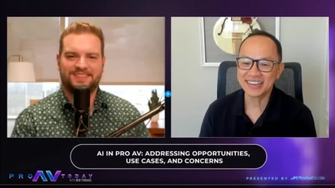 AI in Pro AV: Addressing Opportunities, Use Cases, and Concerns w/ Joe Pham of QSC and Q-SYS
