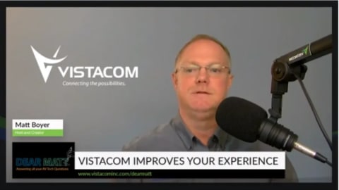 Dear Matt: Standardizing MTR Rooms Is Possible With an Upgraded Version