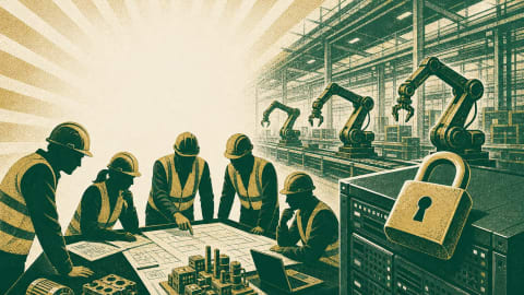 73% of mid-market manufacturers are still testing AI, with zero at full deployment