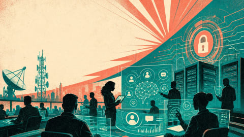 AI adoption in telecom and media is accelerating faster than enterprise software markets expected