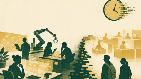 AI is splitting the labor market in two, and the execution side is losing ground fast