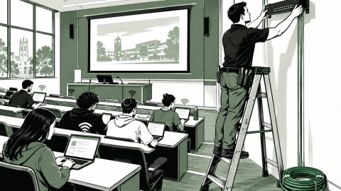 The Early Scale: Revolutionary AV-over-IP Changes Campus Tech Needs