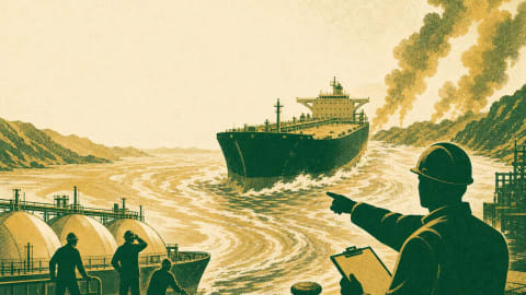 Strait of Hormuz tensions push oil to a four-week high, stalling global LNG expansion plans
