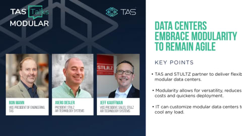 Data Centers Embrace Modularity to Remain Agile