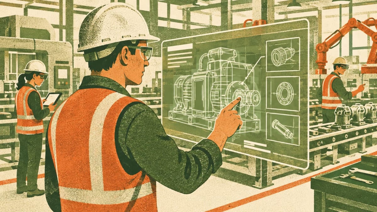 Training and digital work instructions top connected-worker plans for 62% of polled manufacturers