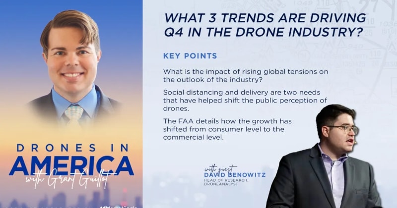 What 3 Trends Are Driving Q4 in the Drone Industry?