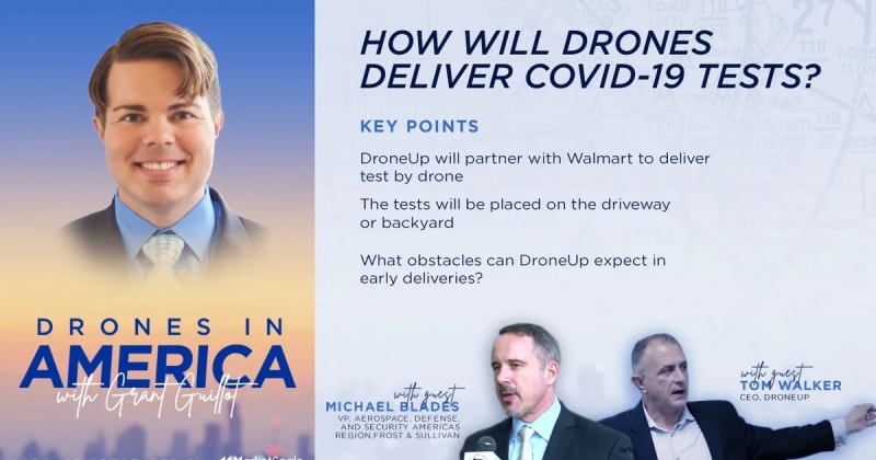 How Will Drones Deliver COVID-19 Tests?