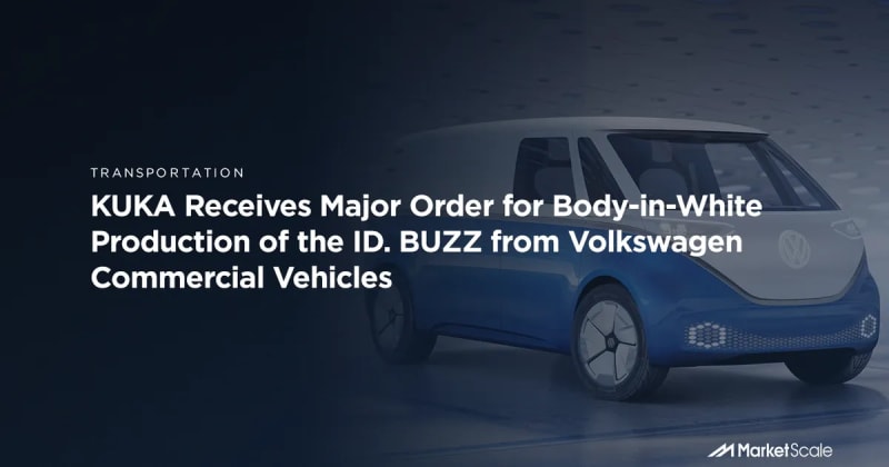 KUKA Receives Major Order for Body-in-White Production of the ID. BUZZ from Volkswagen Commercial Vehicles