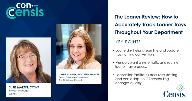 The Loaner Tray Conundrum – How to Accurately Track Loaner Trays Throughout Your Department