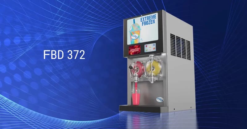 FBD Unveils Compact and Flavor-Packed Dispenser, Redefining the Future of Frozen Beverages | 372 Multi-Flavor