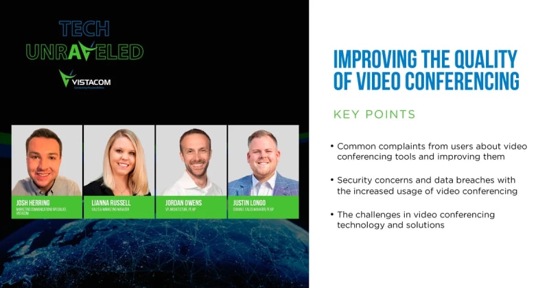 Strategies for Improving the Quality of Video Conferencing