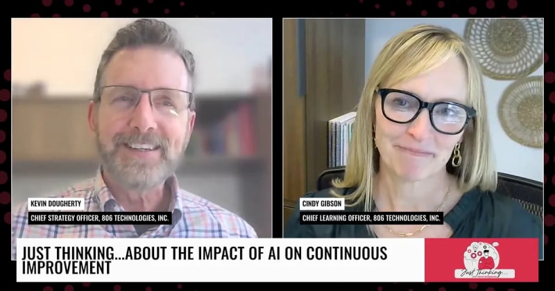 Just Thinking…About the Impact of AI on Continuous Improvement in Education