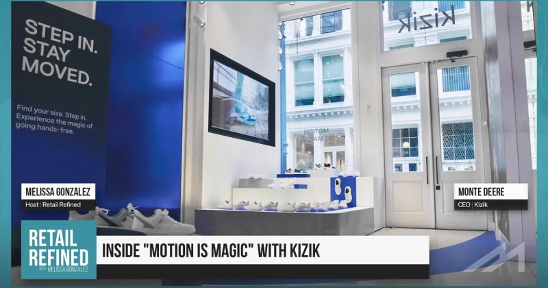 A New York Pop-Up Experience Where “Motion is Magic”: Kizik’s Innovative Approach to Footwear and Retail Expansion Takes the Stage
