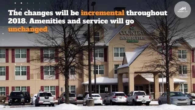 Watch: “Country Inn & Suites By Carlson” announces change to ” Country Inn & Suites By Radisson”