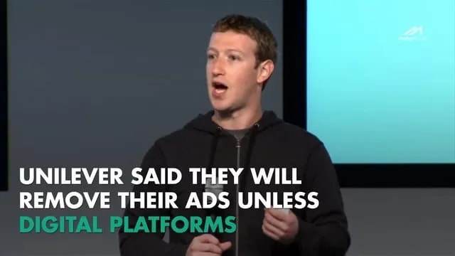 Watch: Unilever Threatens to Pull Ads from Google & Facebook