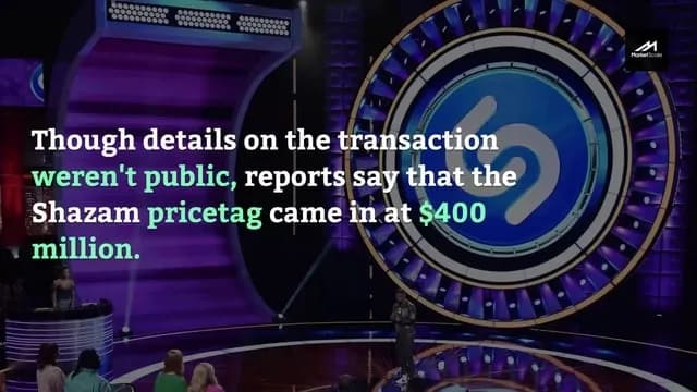 Watch: European regulators are eyeing Apple’s acquisition of Shazam