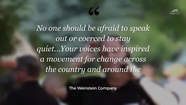 Watch: Weinstein Company Files for Bankruptcy, Revoking Nondisclosure Agreements