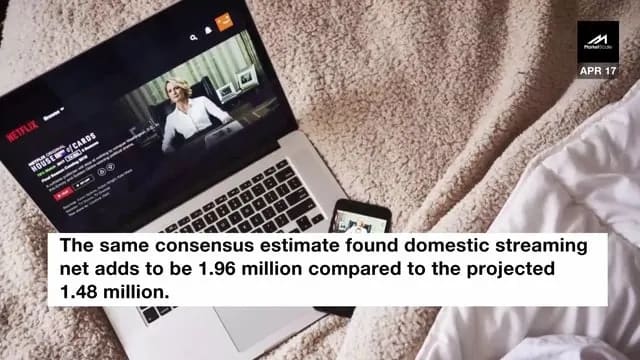 Watch: Netflix Soars Above First Quarter Expectations