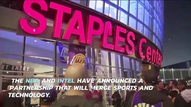Watch: The NBA and Intel Are Teaming Up for Dynamic Sports