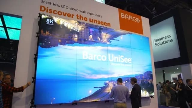 Barco’s new Unisee LCD Board Brings the Color to InfoComm