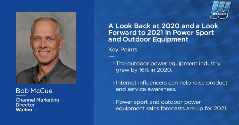 A Look Back at 2020 and a Look Forward to 2021 in Power Sport and Outdoor Equipment