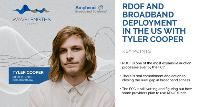 Wavelengths: RDOF and Broadband Deployment in the US.