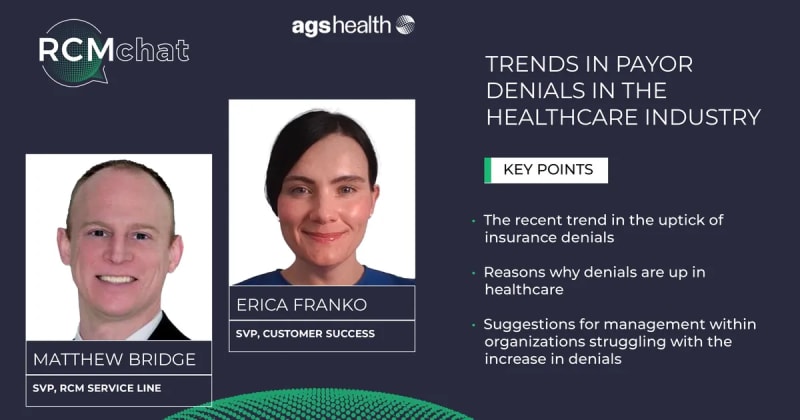 Trends in Payor Denials in the Healthcare Industry