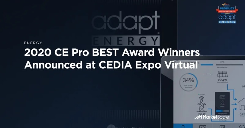 2020 CE Pro BEST Award Winners Announced at CEDIA Expo Virtual