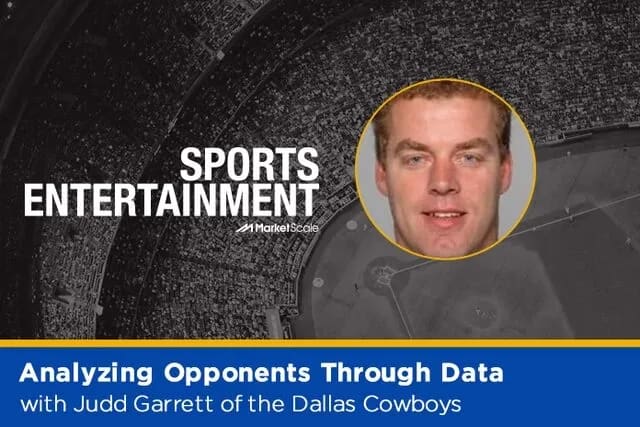 Listen: Analyzing Opponents Through Data with Judd Garrett of the Dallas Cowboys