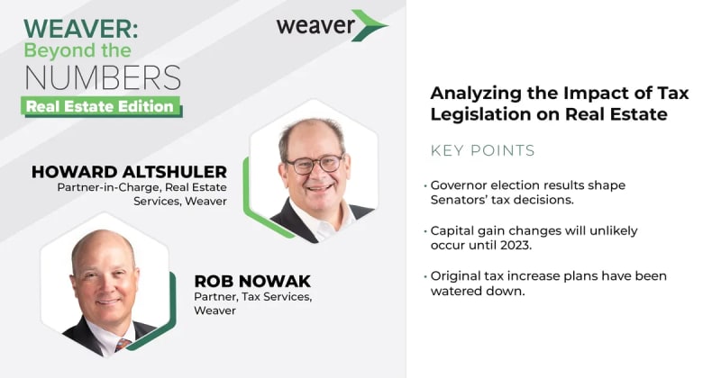 Beyond the Numbers: Analyzing the Impact of Tax Legislation on Real Estate