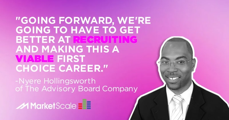 As Prices Go Down, Talent Can Go Up with Nyere Hollingsworth of The Advisory Board Company